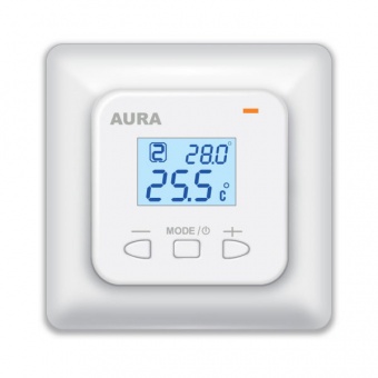 Терморегулятор Aura LTC 440 двухзонный (белый) 