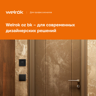 Умный Wi-Fi терморегулятор для теплого пола Welrok oz bk