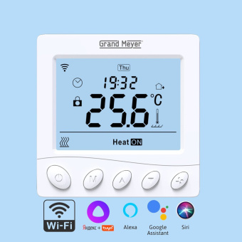 Терморегулятор программируемый  Grand Meyer W350 WIFI