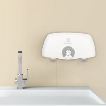 Водонагреватель проточный Electrolux Smartfix 2.0 TS (5,5 kW) - кран+душ